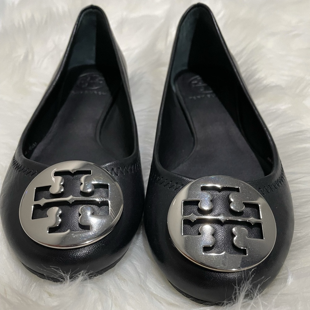 Tory Burch Black Ballet Shoes